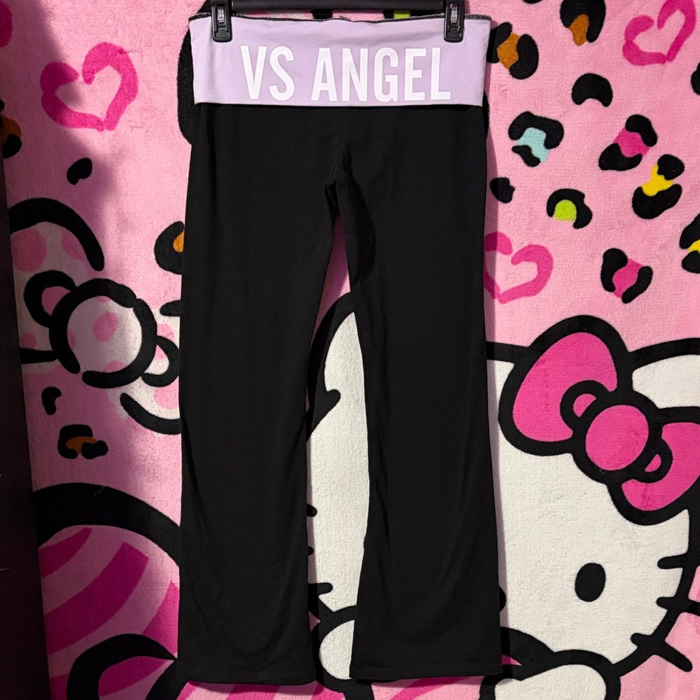 Victoria’s secret Fold over flare yoga pants